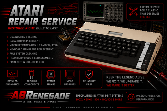 Atari 800XL / 600XL Repair